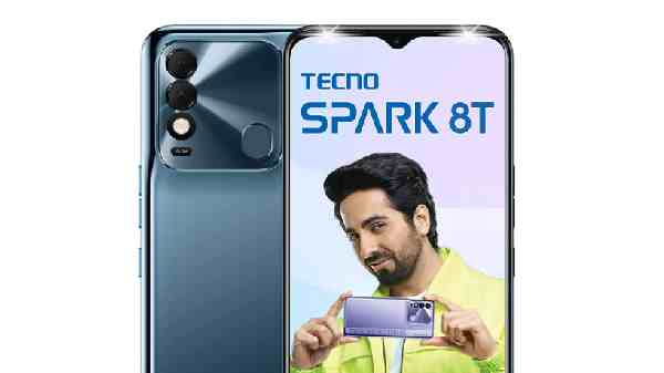 7. Tecno Spark 8T