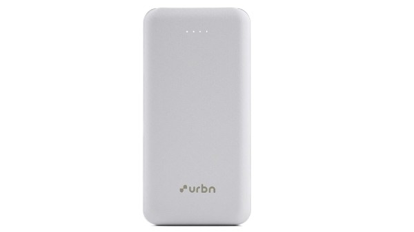 4. URBN 10000mAh Li-Polymer Ultra Compact Type-C Power Bank