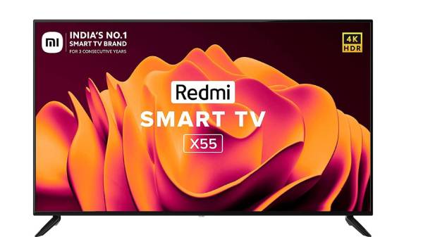 1ரெட்மி 4கே அல்ட்ரா எச்டி ஸ்மார்ட் எல்இடி டிவி 55-இன்ச்