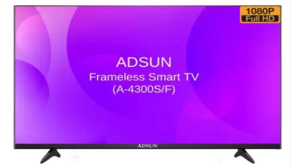 Adsun Frameless 43 இன்ச் ஸ்மார்ட்டிவி