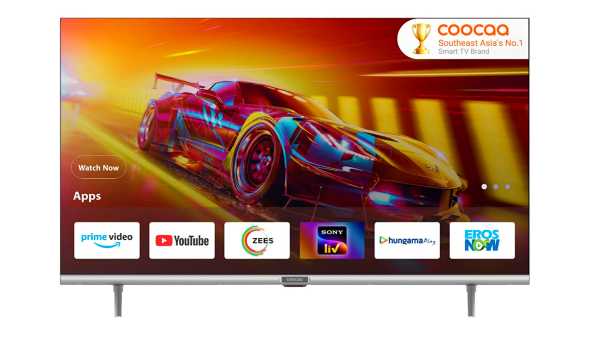 7. Coocaa Frameless Series HD Ready Smart IPS LED TV