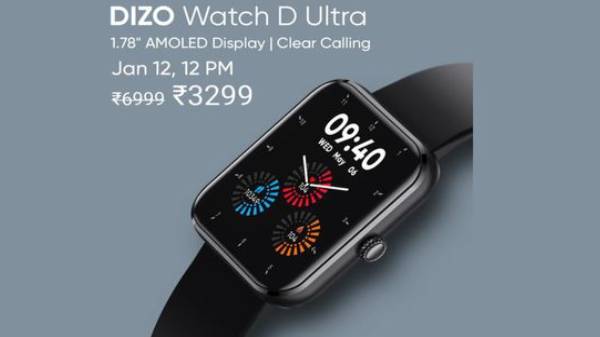 10 நாள் பேட்டரி ஆயுளுடன் இந்தியாவில் அறிமுகமான Dizo Watch!