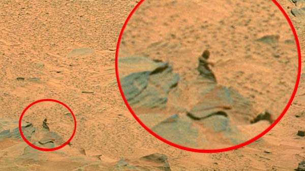 செவ்வாய் கிரகத்தில் கரடி உருவம்.. NASA-வின் புகைப்படத்தால் பரபரப்பு!