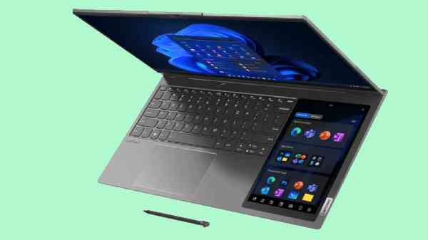 அடடே..புதுசா இருக்கே: ஒரே லேப்டாப்பில் இரண்டு டிஸ்பிளே: அசத்திய Lenovo