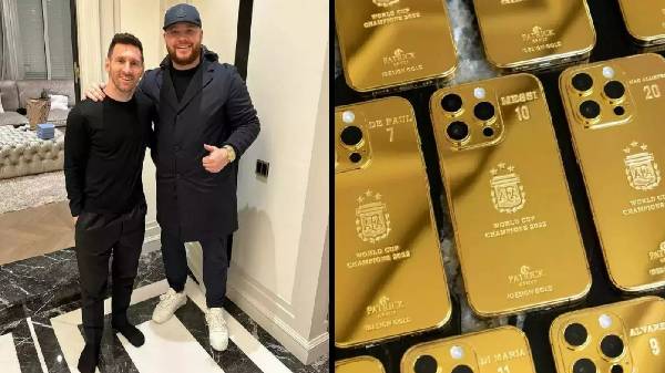 35 தங்க iPhone 14 Pro-வை பரிசாக வழங்கிய மெஸ்ஸி.! 1 கோல்டு iPhone விலை?