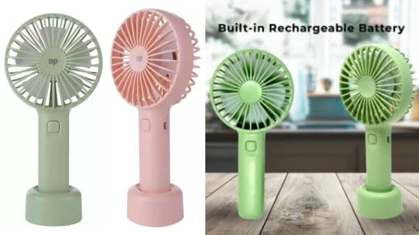 வெயிலில் இருந்து தப்பிக்க ரூ.450 விலையில் போர்ட்டபிள் Fan!