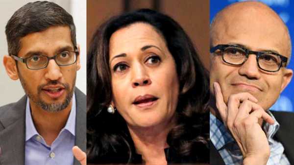 AI: கமலா ஹாரிஸை சந்திக்க சுந்தர் பிச்சை, சத்ய நாடெல்லாவுக்கு அழைப்பு!