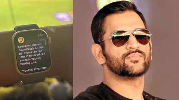 IPL 2023: தல தோனி களம் வந்த போது ஆப்பிள் வாட்ச் செய்த காரியம்.! 