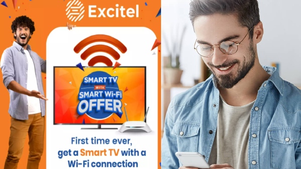 இலவச WiFi ரௌட்டர், 32' இன்ச் ஸ்மார்ட் டிவி.. Excitel-ன் 400mbps வேகம்!