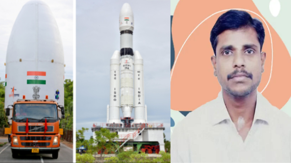 நிலவு பயணத்தில் முக்கிய பங்காற்றிய விழுப்புரத்தை சேர்ந்த தமிழர்.! 