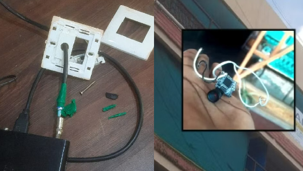 படுக்கையறையில் மின்னிய கேமரா! பதறி போன காதல் ஜோடி.. மிரட்டிய ஓனர்!