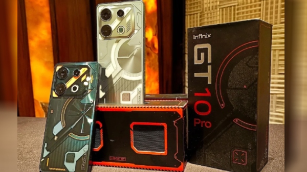 நாளைக்கு லான்ச் ஆகும் புதிய Infinix 5ஜி போன்.. நிறம் மாறும் பேனல்..