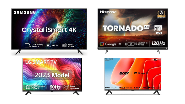 Amazon Sale: 16 ஸ்மார்ட் TV-கள் மீது தவிர்க்க முடியாத தள்ளுபடி!