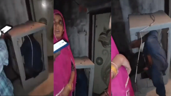 ஓ இது தான் காத்துவாக்குல காதலா? ஏர் கூலருக்குள் ஒளிந்திருந்த காதலன்.. 