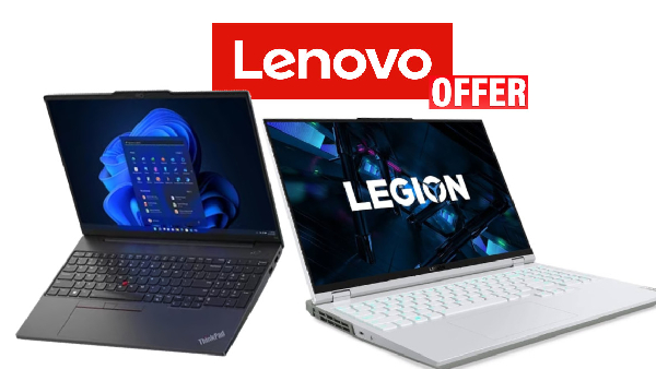 Laptopகள் மீது பொசுக்குன்னு 48% தள்ளுபடியை அறிவித்த Lenovo!