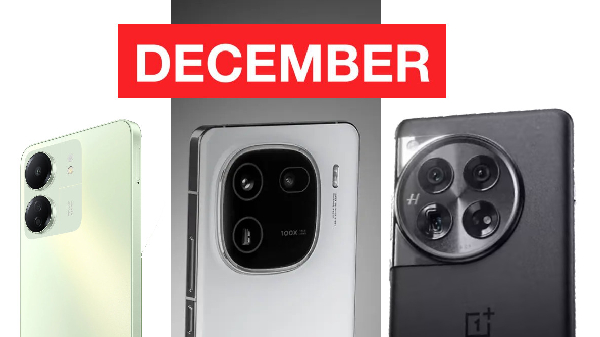 இந்த டிசம்பரில் அறிமுகமாகும் 6 புதிய போன்கள்!