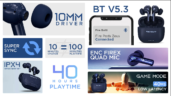 தடாலடி விற்பனை.. ரூ.999 விலையில் AI ANC .. மிரட்டும் TWS இயர்பட்ஸ்..