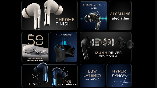 அடிச்சான் பாரு Noise.. பட்ஜெட்ல AI காலிங்.. 50 மணிநேர பிளேடைம்.. 