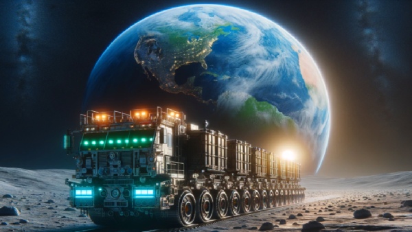 நிலாவுல ட்ரைன் விட போறோம்.. நிலவில் ரயில் பாதை அமைக்க ஒப்புதல்..