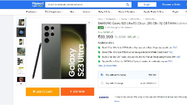 முழுசா 40% டிஸ்கவுண்ட்.. 200MP கேமரா கொண்ட இந்த Samsung போன் மீது!