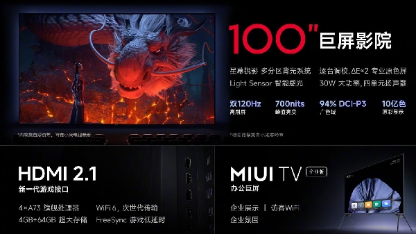 100-இன்ச் TV-ஐ அறிமுகம் செய்த Redmi.. என்ன விலை?