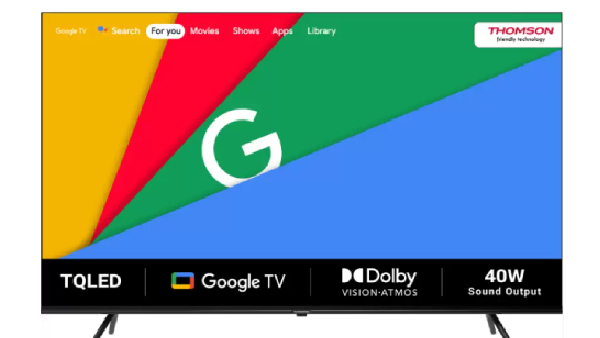 பெட்ரூம்கே 50 இன்ச் டிவி.. ரூ.23,799 போதும்.. தாம்சன் TQLED டிவி!