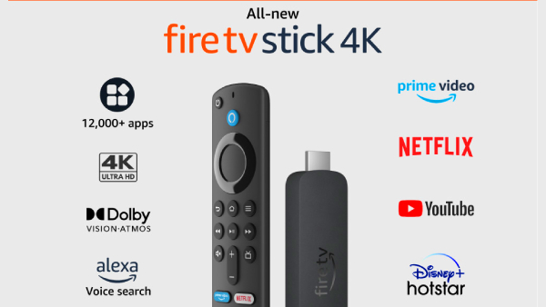 சாதா டிவியை ஸ்மார்ட் டிவியாக மாற்றும் அமேசான் 4K ஸ்டிக்.. விலை?