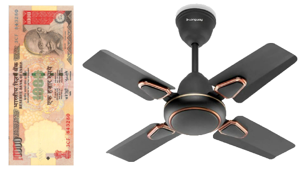 சம்மருக்கு சில்லுனு தள்ளுபடி.. ரூ.1000 கூட இல்ல.. பெஸ்ட் சீலிங் Fan..