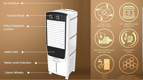 ஏசி விலையில பாதிக்கூட இல்ல.. ரூ.5000 பட்ஜெட்ல வீடே குளிரும் கூலர்கள்!