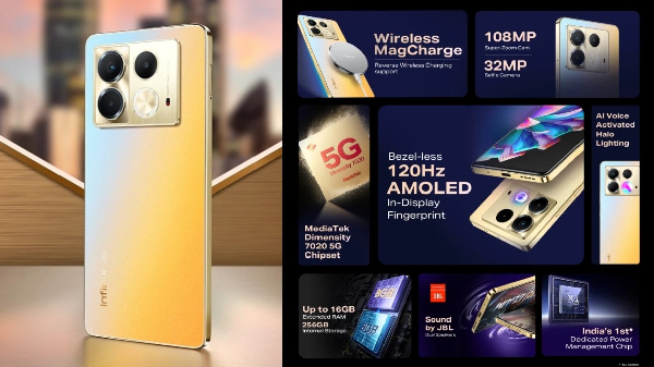 இலவச Wireless Charger.. ரூ.4000 டிஸ்கவுண்ட்.. Infinix Note 40 விற்பனை!