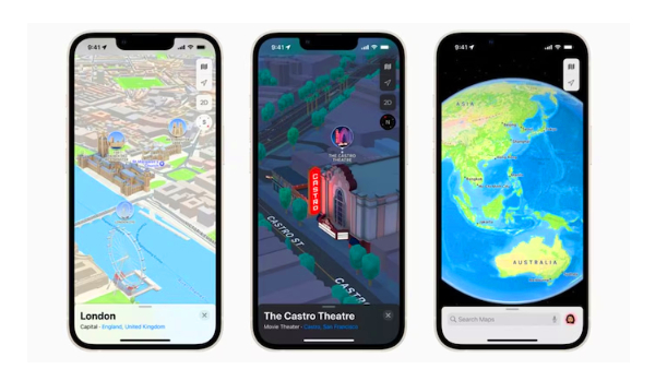 கூகுள் நிறுவனத்துக்கு போட்டியாக Apple Maps அறிமுகமானது.. 