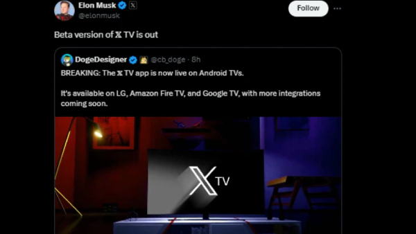 இறங்கி அடிச்ச எலான் மஸ்க்.. ஆண்ட்ராய்டு டிவிகளில் X TV app..