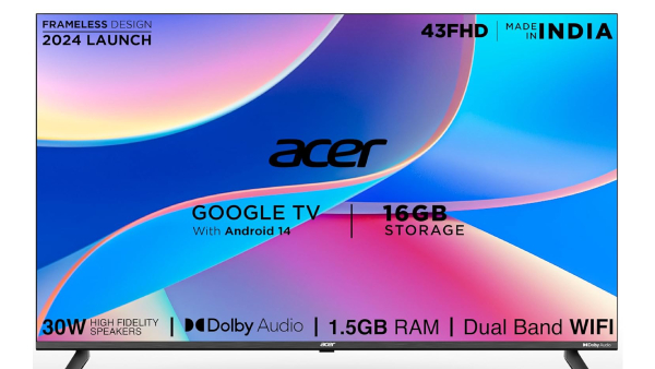 இதுதான் ஆஃபர்.. 16ஜிபி மெமரி.. குறைந்த விலையில் 43 இன்ச் டிவி.. 