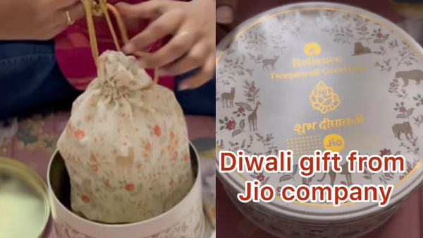 அம்பானி கொடுத்த தீபாவளி கிஃப்ட் பாக்ஸ்.. Jio ஊழியர்களுக்கு ஷாக்!