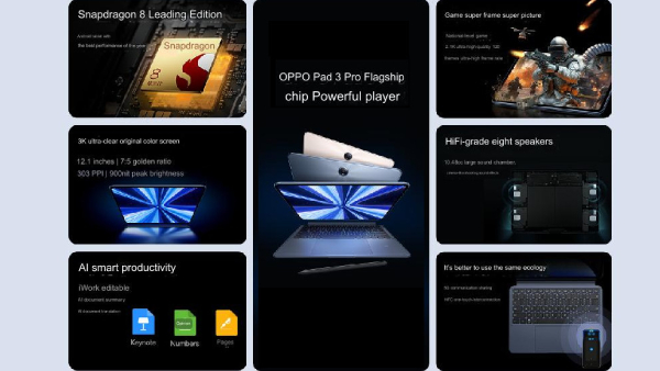 வேற லெவல்.. அறிமுகமானது ஒப்போ டேப்லெட்.. எந்த மாடல்?