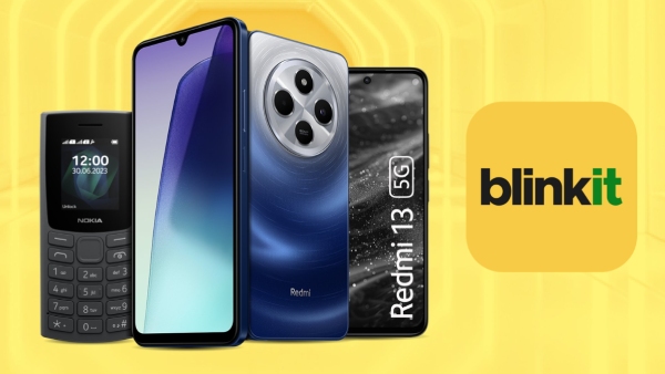 10 நிமிட டெலிவரி! Nokia இருக்கு.. iPhone இருக்கு.. Blinkit ஆப்ல வருது!