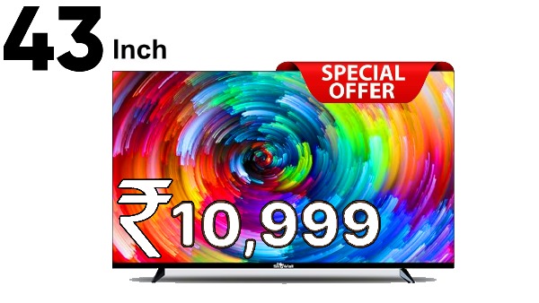 பொங்கலுக்கு TV வாங்கலாமா? 43 இன்ச் Smart TV வெறும் ரூ.10,999 மட்டுமே..