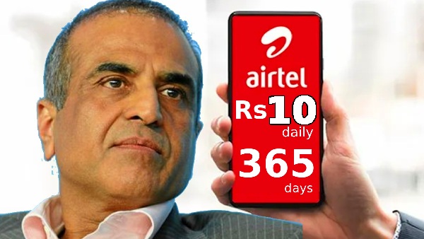 அடேங்கப்பா Airtel திட்டம்.. தினசரி ரூ.10 போதும்.. OTT சந்தா 365 நாள்..