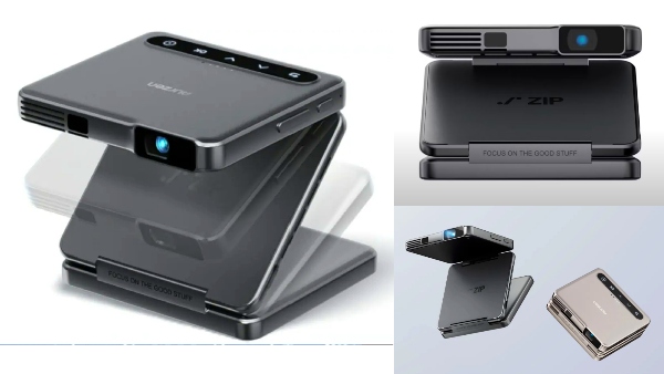 பாக்கெட் சைஸில் ப்ரொஜெக்டர்.. உலகின் முதல் ட்ரை-ஃபோல்ட் Projector ..