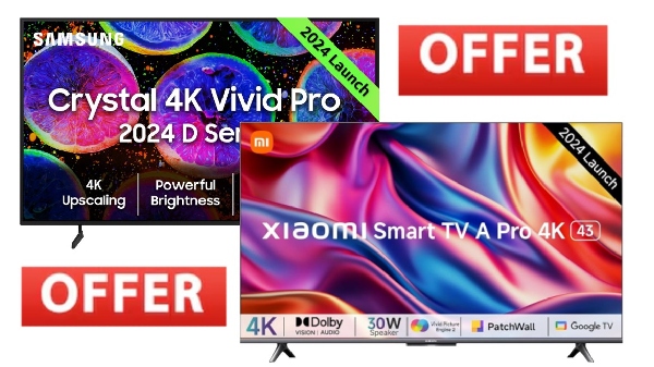 பாதிக்கு பாதி விலையில் 43-இன்ச் டிவிகள்.. அடிச்சி நொறுக்கும் Amazon!