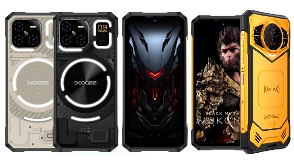 பிளாக் சாமுராய் கலர்.. ஸ்லிம் ரக்டு பிளேடு GT Mobile..1 இல்ல 3 DOOGEE 