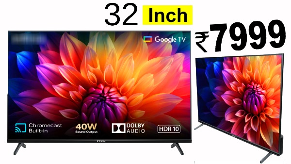 இரண்டா வாங்கி போடுங்க.. 32 இன்ச் Smart TV-க்கு ரூ.7999 மட்டுமே விலை.. 