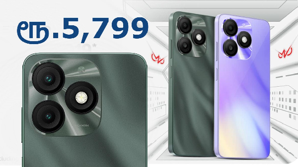 ரூ.5,799 க்கு டூயல் SIM, 8GB ரேம், AI கேமரா, 5000mAh பேட்டரி!