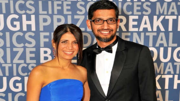 அடேங்கப்பா.. சுந்தர் பிச்சை மனைவி அஞ்சலி இத்தனை கோடிக்கு சொந்தக்காரரா?