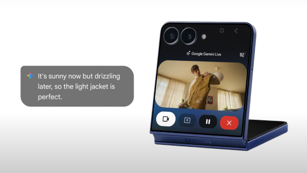 Galaxy Z Flip7: கேமரா மூலம் விசுவல் அசிஸ்டன்ட்.. ஜெமினி லைவ் போதும்!