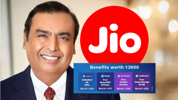 புதிய Jio ரீசார்ஜ்.. ரூ.350 க்கு ரூ.2600 நன்மைகள்!