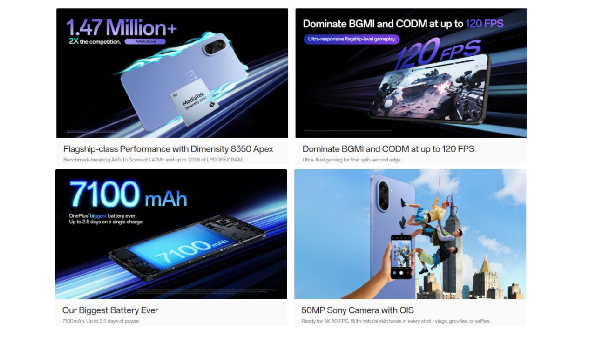 ஜூலை 12 முதல் விற்பனை.. 7100mAh பேட்டரி.. OnePlus-ன் புது போன்!