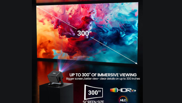 இனி 100 இன்ச் டிவி கதை முடிந்தது.. ஆஃபரில் 4K ப்ரொஜெக்டர்..  