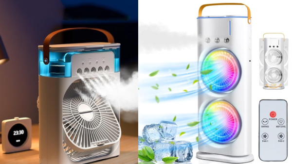 ஏழை மக்களுக்கு ஏற்ற மினி ஏர் கூலர்.. 360 டிகிரி அட்ஜஸ்ட்மென்ட்.. 