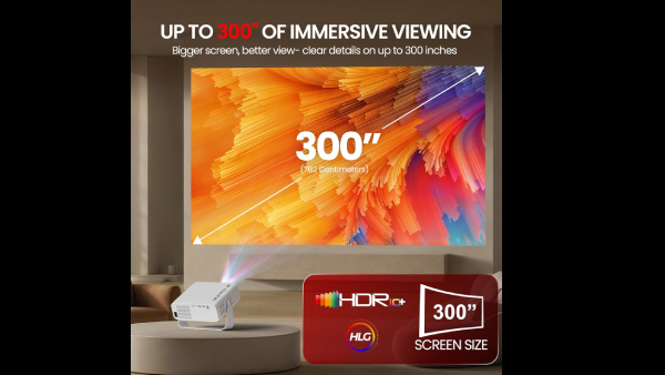 அமேசான் போட்ட போடு.. 300 இன்ச்.. 4கே ப்ரொஜெக்டர் விலை குறைப்பு.. 